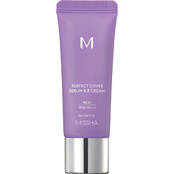 BB-крем для лица с антивозрастной сывороткой SPF 50-PA ++++ Perfect Cover Serum