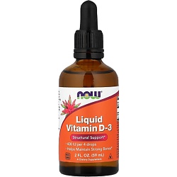 БАД Жидкий витамин Д3 400ме для детей Liquid Vitamin D3 400IU For Children
