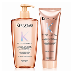 Набор для гладкости и блеска волос Gloss Absolu