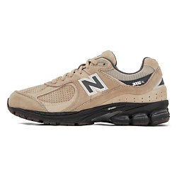 Кроссовки NB 2002R Низкие Серый Белый