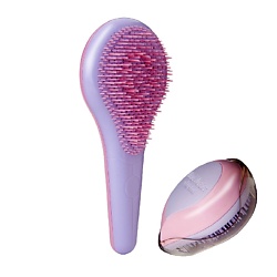 Набор для тонких волос розовый (расческа + компактная расческа) Pink Pastel Set (Home & Travel Detangler Fine Hair)