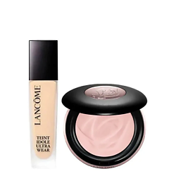 Набор: Тональный крем Teint Idole Ultra Wear + Пудра Skin Resurfacing Setting Powder