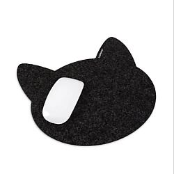 Коврик из фетра для компьютерной мыши в форме кошки
