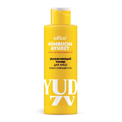 Тонер для лица увлажняющий "Эффект сияющей кожи" Kombucha & Yudzy