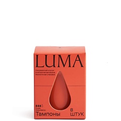 Тампоны из органичесского хлопка в железной баночке