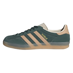 Кроссовки Gazelle Indoor Shadow Green Warm Sandstone