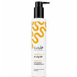 Несмываемый уход для волос без содержания: силиконы CURLYUP PROFESSIONAL
