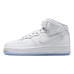 Кроссовки Air Force 1 Mid White Snakeskin Ice