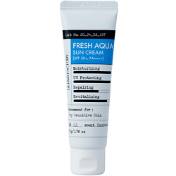Солнцезащитный увлажняющий крем для лица Fresh Aqua Sun Cream SPF50