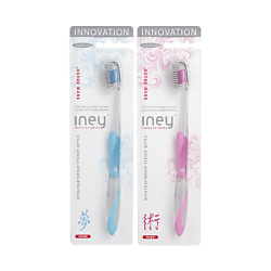 Зубная щетка средней жесткости Iney Snow-Brush