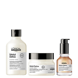Набор для поврежденных волос L'Oreal Professionnel Metal DX Anti-Breakage