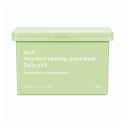 Маска для лицаHeartleaf Calming Sheet Mask Daily Pick
