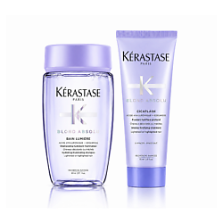 Набор для осветленных волос Blond Absolu Bain Lumiere + Cicaflash