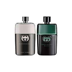 Набор: Туалетная вода Guilty Pour Homme + Туалетная вода Guilty Black Pour Homme