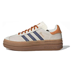 Кроссовки женские Adidas Gazelle Bold 'Cream Orb Violet Floral'