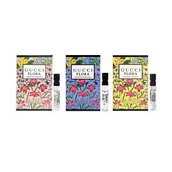 Набор пробников парфюмерной воды Flora: Gorgeous Gardenia + Magnolia + Orchid