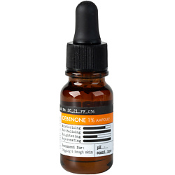 Антивозрастная увлажняющая сыворотка для лица с идебеноном Idebenone 1% Ampoule