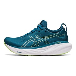 Кроссовки Gel Nimbus 25 Ink Teal Lime Green Women's