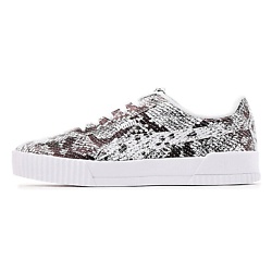 Кроссовки Carina Reptile Casual Shoes For Black/White Womens