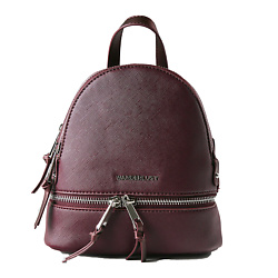 WANDERLUST Рюкзак Wanderlust Saffiano small цвета вина