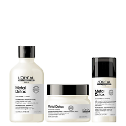 Набор для ухода за поврежденными волосами L'Oreal Professionnel Metal DX