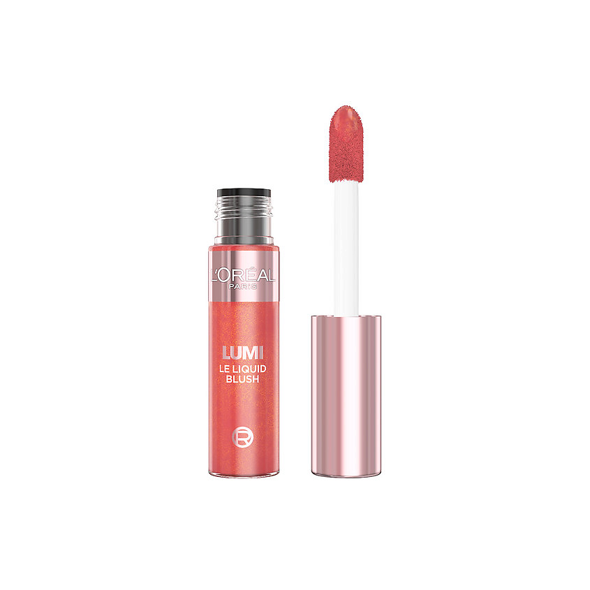 Изображение товара Жидкие румяна L'ORÉAL PARIS Lumi № 625 Glowy Gold Pink, эффект сияния, 10 мл Изображение товара Жидкие румяна L'ORÉAL PARIS Lumi № 625 Glowy Gold Pink, эффект сияния, 10 мл