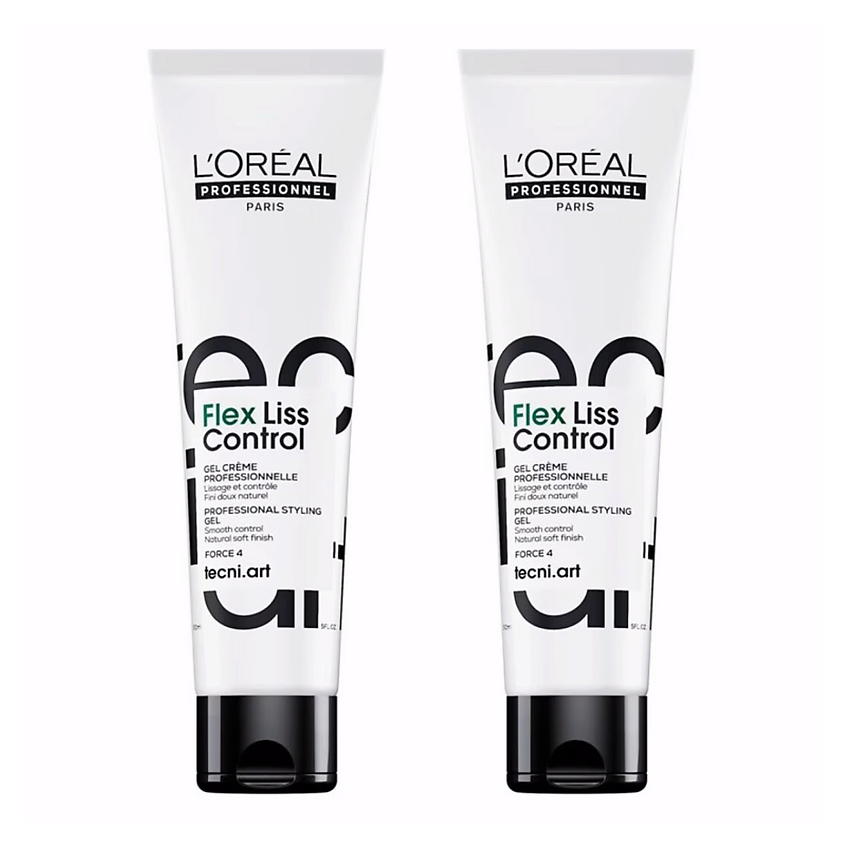 Изображение товара L'OREAL PROFESSIONNEL Набор крем-гелей для волос L'Oreal Professionnel Flex Liss Control, 2x150 мл Изображение товара L'OREAL PROFESSIONNEL Набор крем-гелей для волос L'Oreal Professionnel Flex Liss Control, 2x150 мл