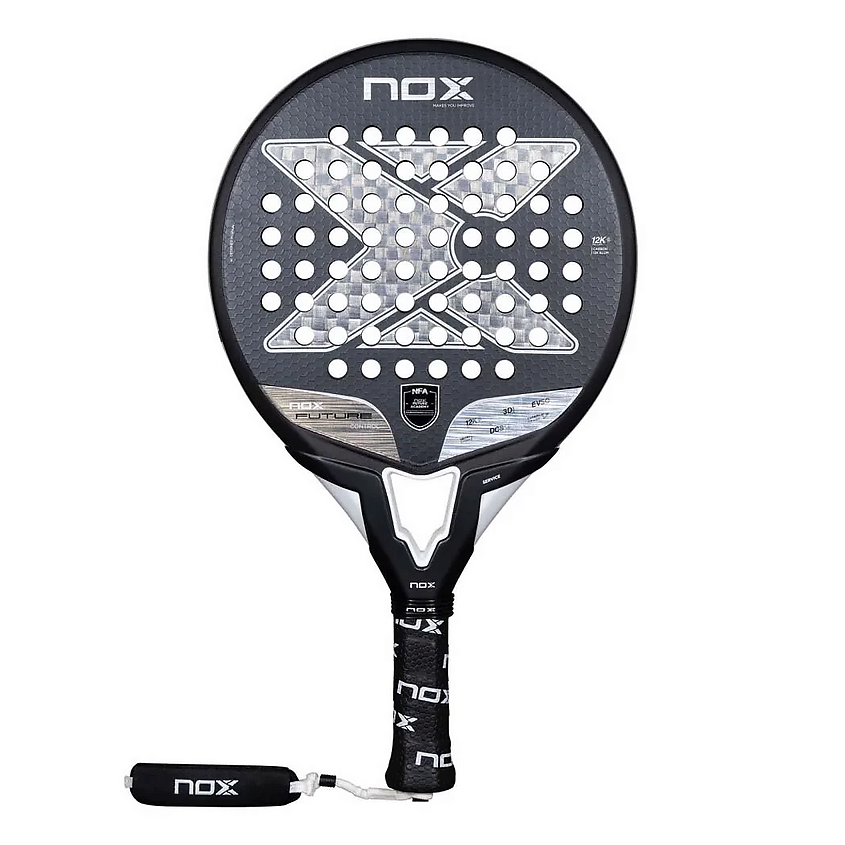 Изображение товара NOX Ракетка для падел-тенниса профессиональная Future Control 12K Alum 2025, 1 шт. Изображение товара NOX Ракетка для падел-тенниса профессиональная Future Control 12K Alum 2025, 1 шт.