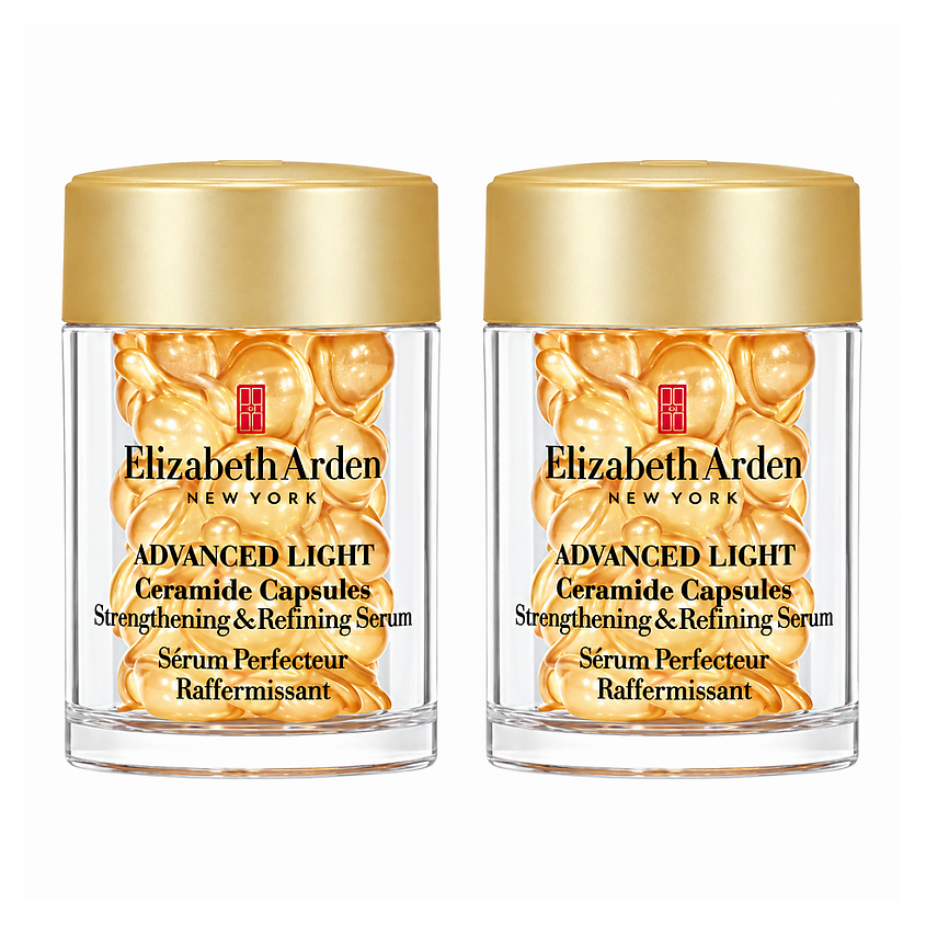 Изображение товара ELIZABETH ARDEN Набор сывороток в капсулах Advanced Light Ceramide Capsules, 2 x 30 шт.