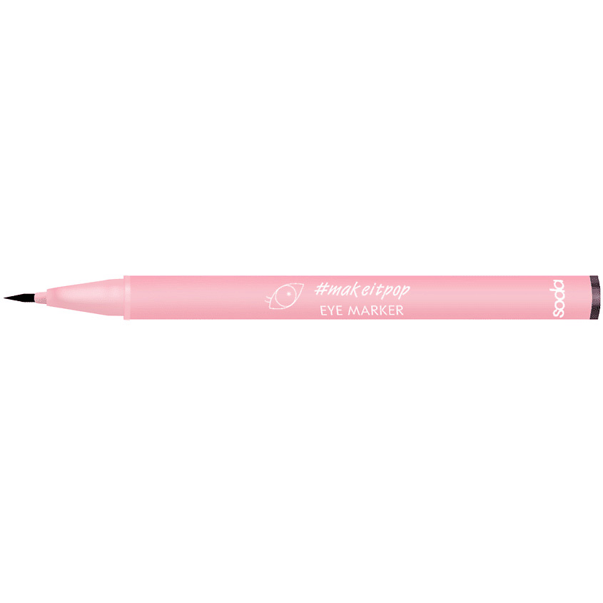Изображение товара Подводка-mаркер для глаз SODA EYE MARKER #makeitpop 101 BLACK CULT Изображение товара Подводка-mаркер для глаз SODA EYE MARKER #makeitpop 101 BLACK CULT