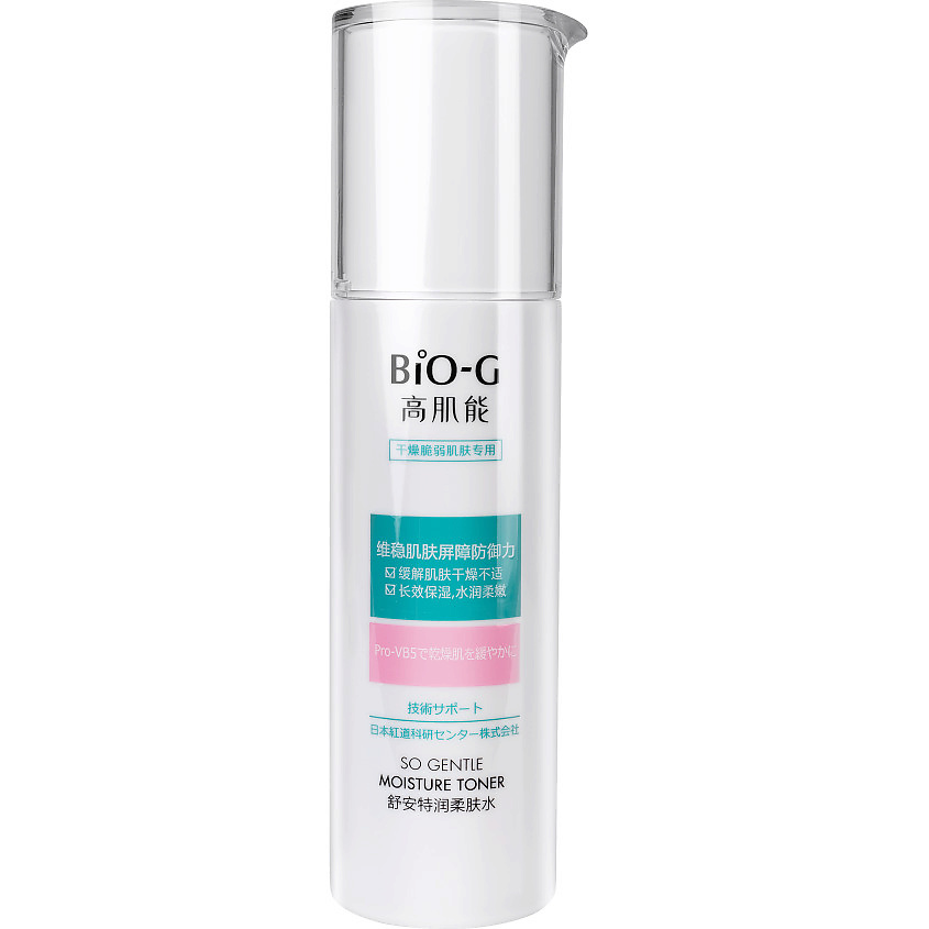 Изображение товара BIO-G Увлажняющий тонер для лица So Gentle, 120 мл