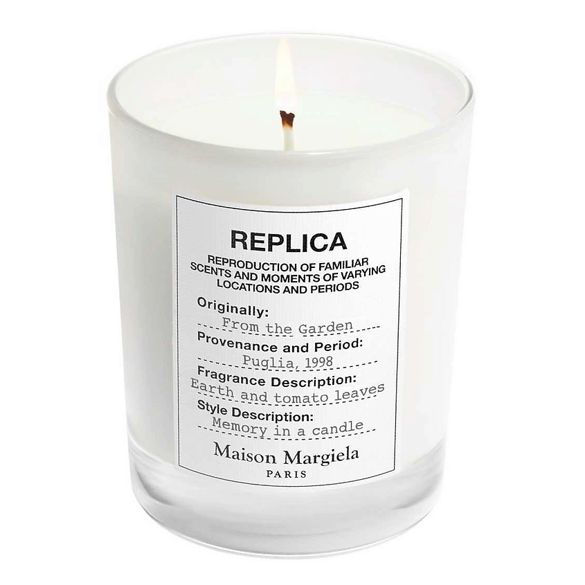 Изображение товара MAISON MARGIELA Ароматическая свеча Replica From the Garden, 165 г Изображение товара MAISON MARGIELA Ароматическая свеча Replica From the Garden, 165 г