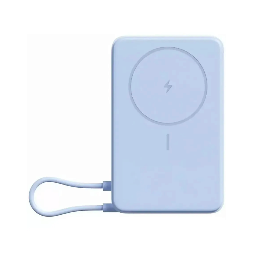 Изображение товара XIAOMI Внешний аккумулятор Magnetic 10000mAh встроенная подставка синий BHR08PCGL, Синий Изображение товара XIAOMI Внешний аккумулятор Magnetic 10000mAh встроенная подставка синий BHR08PCGL, Синий