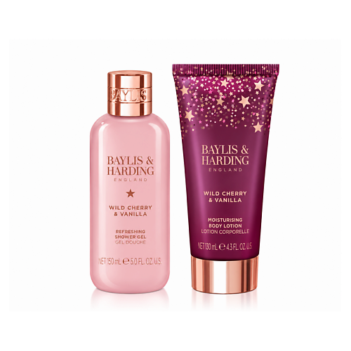 Набор средств для ухода за телом BAYLIS&HARDING BAYLIS & HARDING Подарочный набор для тела Wild Cherry & Vanilla