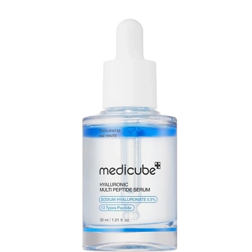Сыворотка для лица MEDICUBE Двухфазная сыворотка с гиалуроновой кислотой, ПДРН Hyaluronic Multi Peptide Serum