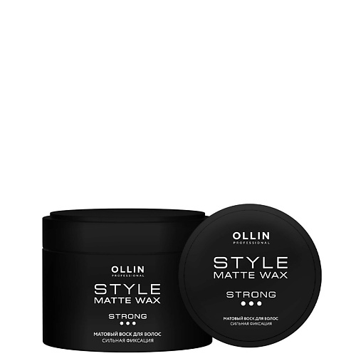 Воск для укладки волос OLLIN PROFESSIONAL Матовый воск для волос сильной фиксации Style