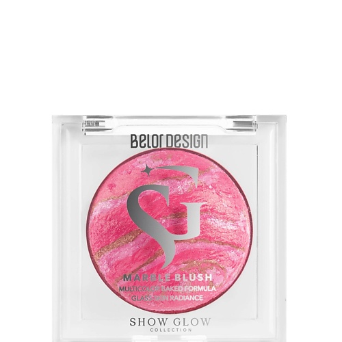 Румяна BELOR DESIGN Румяна мраморные Show Glow