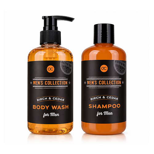 Набор средств для ухода за телом ACCENTRA Набор для мужчин Men's Collection Birch & Cedar