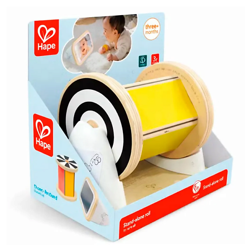 Игрушка HAPE Музыкальная игрушка Барабан с зеркалом