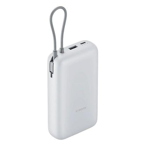 Внешний аккумулятор 20000 mAh встроенный кабель серый BHR9738GL