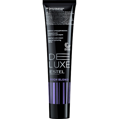 Краска для волос ESTEL PROFESSIONAL Краска-уход для волос DE LUXE HIGH BLOND