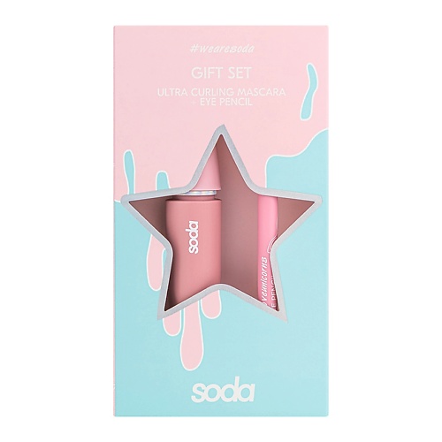 Набор GIFT SET 101 ULTRA CURLING MASCARA + EYE PENCIL #wearesoda