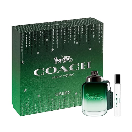 Набор парфюмерии COACH Набор парфюмерии GREEN SET (EDT 60ML + EDT 7,5ML)