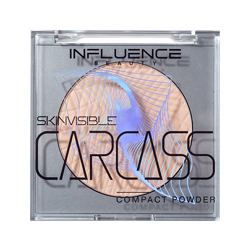 Пудра для лица INFLUENCE BEAUTY Пудра компактная для лица SKINVISIBLE CARCASS