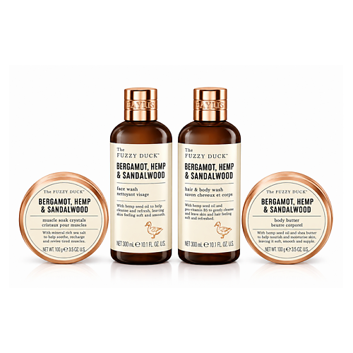 BAYLIS&HARDING BAYLIS & HARDING Набор для тела Bergamot, Hemp & Sandalwood