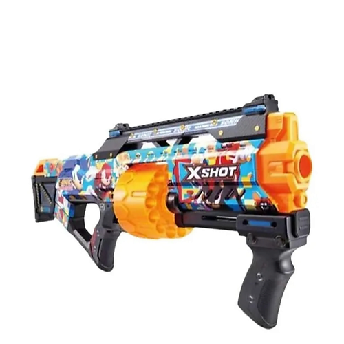 Игрушка ZURU Пистолет с дротиками X-Shot Sonic Skins 60 x 30 cm