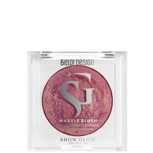 Румяна BELOR DESIGN Румяна мраморные Show Glow