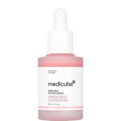 Сыворотка для лица MEDICUBE Укрепляющая сыворотка с ПДРН и пептидами PDRN Pink Peptide Serum