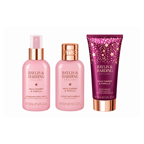 Набор средств для ухода за телом BAYLIS&HARDING BAYLIS & HARDING Подарочный набор Wild Cherry & Vanilla Limited Edition