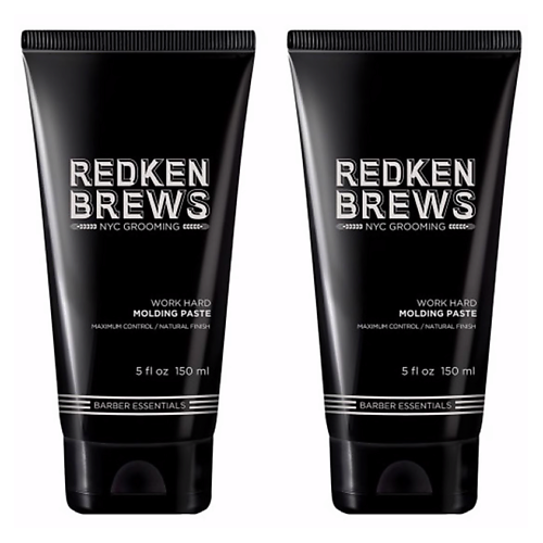 Набор для ухода за волосами REDKEN Набор моделирующих паст Brews Work Hard Molding Paste